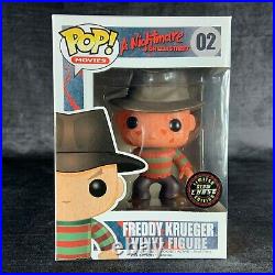 Funko Pop! Movies #2 Nightmare on Elm Street Freddy Krueger Glow Chase Vaulted