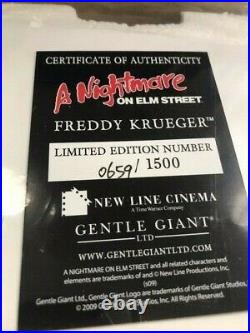 Gentle Giant Freddy Krueger A Nightmare On Elm Street Limited Edition Statue