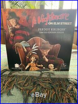 Gentle Giant Freddy Krueger Nightmare on Elm Street Statue NIB #18/1500