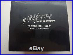 Gentle Giant Nightmare On Elm Street Freddy Krueger Statue Limited To 1500 Rare