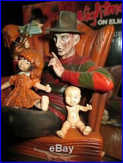 Gentle Giant Nightmare on Elm Street Freddy Krueger chair statue 0470/1500