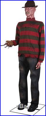 Halloween Animated Lifesize A Nightmare on Elm Street FREDDY KRUEGER GEMMY Prop
