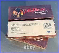 Impel A Nightmare On Elm Street Trading Card Set One Lot Of Four Sealed Sets