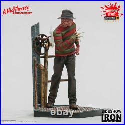 Iron Studios A Nightmare on Elm Street Freddy Krueger Deluxe Art Scale Statue