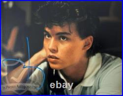 Johnny Depp NIGHTMARE ON ELM STREET Signed 10X8 Photo OnlineCOA AFTAL