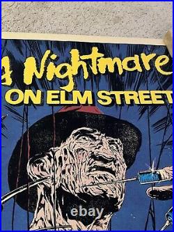 Johnny Dombrowski A NIGHTMARE ON ELM STREET 3 Mondo 24x36 Art Print. Comic style