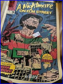 Johnny Dombrowski A NIGHTMARE ON ELM STREET 3 Poster Dream Warriors AP EDITION