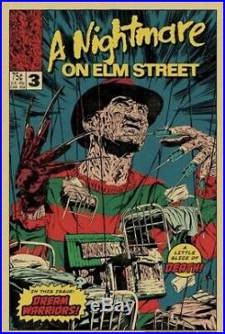 Johnny Dombrowski A NIGHTMARE ON ELM STREET 3 Poster Mondo Print Dream Warriors