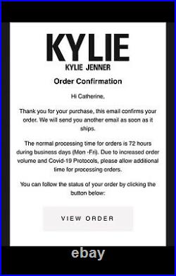 Kylie cosmetics x a nightmare on elm street limited edition sold out PR bundle