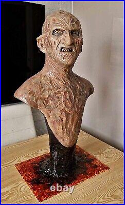 Life Size Freddy Krueger Bust Nightmare On Elm Street 2.32 Inch's High