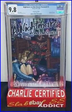 Limited To 1200 Cgc 9.8 A Nightmare On Elm Street Paranoid #3 Platinum Foil