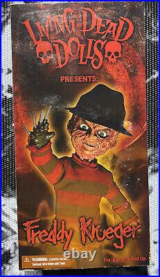 Living Dead Dolls -a Nightmare On Elm Street Freddy Krueger Figure Doll Mezco