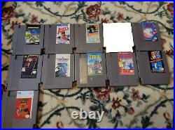 Lot of 10 NES Games Nightmare on Elm Street/Kirby/Metroid/TMNT Tested/Working