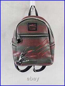 Loungefly A Nightmare On Elm Street Freddy Krueger Glove Stripe Mini Backpack
