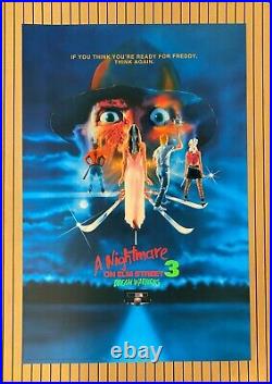 Matthew Peak A Nightmare On Elm Street 3 Dream Warriors Screenprint Poster