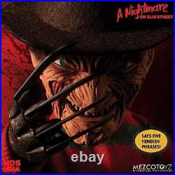 Mezco Toys A Nightmare on Elm Street Freddy Krueger 15 Mega Scale Figure with S