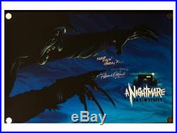 Mondo Poster A Nightmare on Elm Street Mike Saputo Signed R. Englund COA