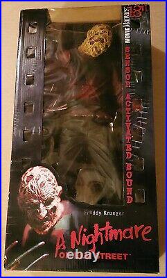 Movie Maniacs 18 inch Talking Freddy Krueger A Nightmare on Elm Street Figure
