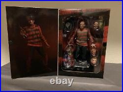 NECA A Nightmare On Elm Street Figures. Freddy Krueger. 4 Figures. Parts 1-3