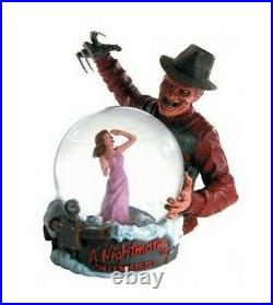 NECA A Nightmare on Elm Street Freddy Krueger Horror Globe with Box Figure Glove