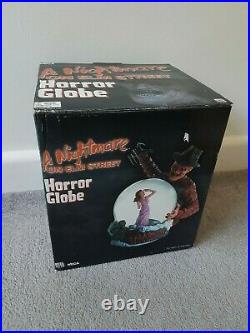 NECA A Nightmare on Elm Street Freddy Krueger Horror Globe with Box Figure Glove