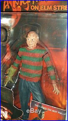 NECA Final Nightmare Elm Street FREDDY KRUEGER ROBERT ENGLUND Series 4 figur set