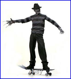 NECA Freddy Krueger Nightmare On Elm Street 5 SDCC Action Figure Skateboard