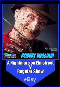 NECA Nightmare Elm Street FREDDY KRUEGER Glove Signed ROBERT ENGLAND Autograph