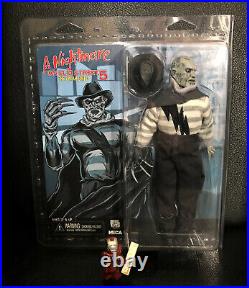 NECA Nightmare on Elm Street Figure Freddy Krueger SDCC 2014 8 Doll NEW ORIGINAL PACKAGING RARE