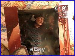 NECA Nightmare on Elm Street Freddy 18in Motion Activated Action Figure NEW