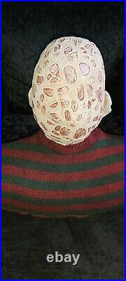 NECA Nightmare on Elm Street Freddy Krueger Life size Talking Horror Bust