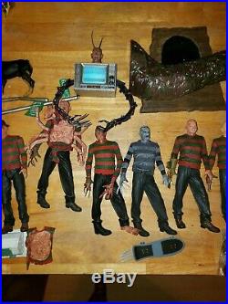 NECA Nightmare on Elm Street Freddy Kruger full set massive lot