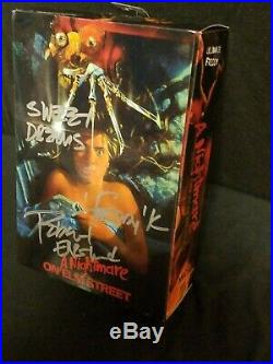 NECA Nightmare on Elm Street Ultimate Freddy Krueger 7 Robert Englund Autograph