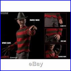 NEW 1/6 Scale 12 A Nightmare on Elm Street Freddy Krueger Figure Sideshow Toys