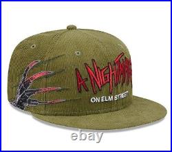 NEW ERA 59 Fifty Cap A Nightmare on Elm Street Moss Green 14411754