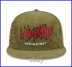 NEW ERA 59 Fifty Cap A Nightmare on Elm Street Moss Green 14411754