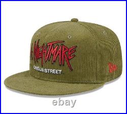 NEW ERA 59 Fifty Cap A Nightmare on Elm Street Moss Green 14411754