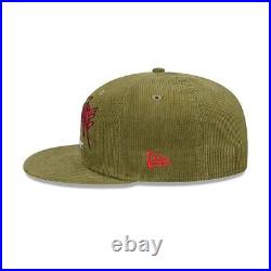 NEW ERA 59FIFTY Cap A Nightmare on Elm Street Corduroy Moss Green 14411754 New