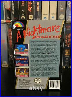 NIGHTMARE ON ELM STREET 1990 Nintendo NES CIB Complete in Box Freddy GAME