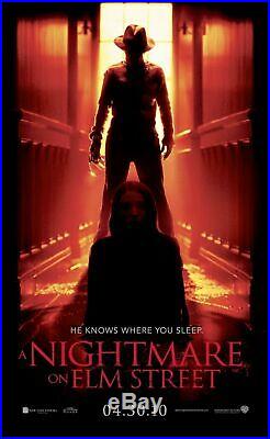 NIGHTMARE ON ELM STREET 2010 Original Ver B DS 2 Sided 4x6 US Bus Shelter Poster