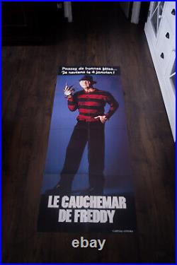 NIGHTMARE ON ELM STREET 4 Horror French Door Vintage Movie Poster Original 1988