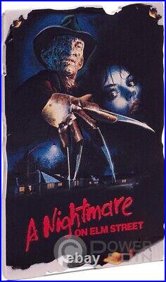 NIGHTMARE ON ELM STREET 40th Anniversary 3 Oz Silver Coin 5$ Niue 2024