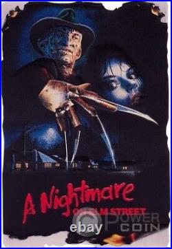 NIGHTMARE ON ELM STREET 40th Anniversary 3 Oz Silver Coin 5$ Niue 2024