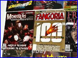 NIGHTMARE ON ELM STREET Movie Magazine Sticker Album 15pc Lot Freddy Krueger