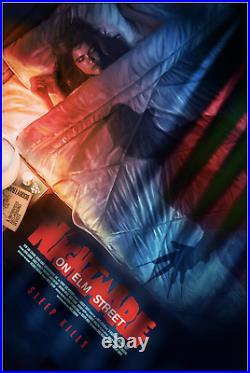 NIghtmare on Elm Street by Rich Davies Ltd x/250 Screen Print Art MINT Mondo