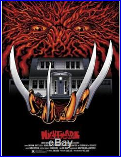 NYCC 2018 A Nightmare on Elm Street Pitchgrim Poster Screen Print 18x24 Mondo