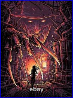 NYCC 2019 Nightmare on Elm Street Freddy Krueger Screen Print Poster 18x24 NEW