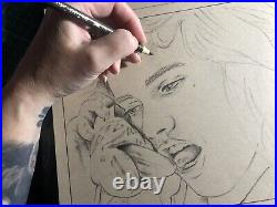 Nancy Original Pencil Drawing. Fan-ART A4. A Nightmare On Elm Street