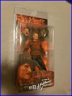 Neca Freddy Krueger Figure LOT Nightmare on Elm Street Part 1 2 3 4 5 6 Long Arm