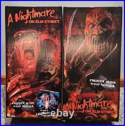Neca Nightmare On Elm Street Freddy Krueger Prop Replic Glove Set Case Fresh